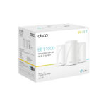Router Inalambrico Tp-Link Deco Be65(3-Pack) 2.4+5+6Ghz/Triple Banda/4 Puertos 2.5Gb/Canales De 320Mhz/Sistema Wi-Fi 7 Mesh