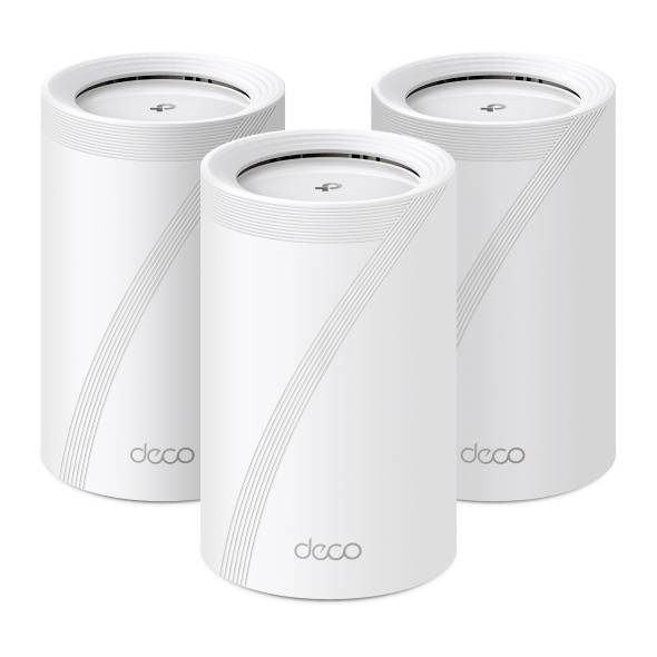 Router Inalambrico Tp-link Deco Be65(3-pack) 2.4+5+6ghz/triple Banda/4 Puertos 2.5gb/canales De 320mhz/sistema Wi-fi 7 Mesh