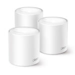 Router Inalambrico Tp-Link Deco X50 Pro(3-Pack) 2.4-5Ghz/Doble Banda/2 Puertos 2.5Gb/Cobertura Wi-Fi Mesh Sin Fisuras De Hasta 600 M2/150 Dispositivos