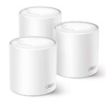 Router Inalambrico Tp-Link Deco X50 Pro(3-Pack) 2.4-5Ghz/Doble Banda/2 Puertos 2.5Gb/Cobertura Wi-Fi Mesh Sin Fisuras De Hasta 600 M2/150 Dispositivos