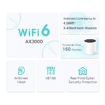 Sistema WiFi Mesh Ax3000 Deco X55(2-Pack) Para Conexiones En Todo El Hogar