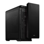 GABINETE XPG DEFENDER-BKCWW/MEDIA TORRE/ARGB MIDI-TOWER/SIN FUENTE/3 VENTILADORES INSTALADOS/MICRO-ATX/NEGRO