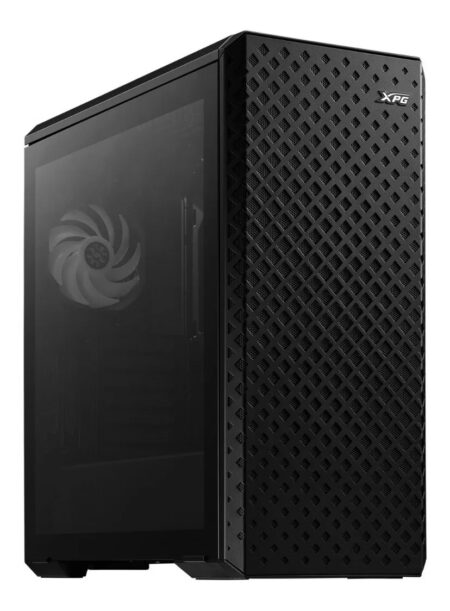 GABINETE GAMER ADATA XPG DEFENDER PRO-BKCWW CON VENTANA LATERAL/ARGB/MIDI TOWER/SIN FUENTE DE PODER/ATX/COLOR NEGRO