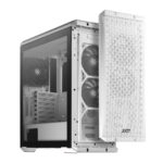 GABINETE XPG DEFENDER-WHCWW, MID-TOWER, C/VENTANA, SIN FUENTE, USB 3.0, 3 FAN, COLOR BLANCO, ATX/CEB/E-ATX/EEB