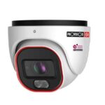 Cámara Domo IP 4Mp, Lente 2.8-12 Mm (89-31°), De Dia Detecta Hasta 64 A 180Mts/Reconoce: 13 A 38 Mts/Idetifica: 6 A 19 Mts, Ir 40 Mts, Microfono,IP67
