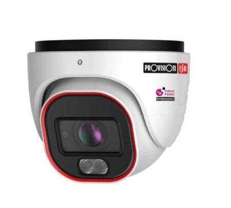Cámara Domo IP 4Mp, Lente 2.8-12 Mm (89-31°), De Dia Detecta Hasta 64 A 180Mts/Reconoce: 13 A 38 Mts/Idetifica: 6 A 19 Mts, Ir 40 Mts, Microfono,IP67
