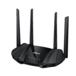 Router Inalambrico Dahua Dh-Ax15M 2.4Ghz/Banda Dual/4 Antenas/3X Rj-45/Color Negro