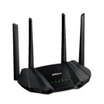 Router Inalambrico Dahua Dh-Ax15M 2.4Ghz/Banda Dual/4 Antenas/3X Rj-45/Color Negro