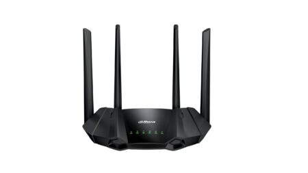 Router Inalambrico Dahua Dh-Ax15M 2.4Ghz/Banda Dual/4 Antenas/3X Rj-45/Color Negro