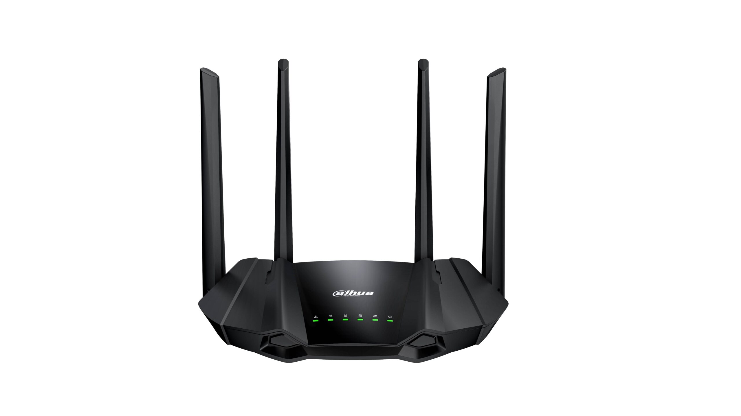 Router Inalambrico Dahua Dh-ax15m 2.4ghz/banda Dual/4 Antenas/3x Rj-45/color Negro