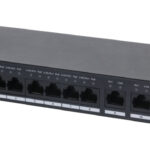 SWITCH DAHUA DH-CS4010-8ET-60 POE 8 PUERTOS/60W/2 PUERTOS UPLINK/SWITCHING 4.8GBPS/PROTECCION DE DESCARGAS/DOLYNK CARE