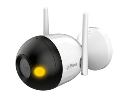 Camara IP Bala Dahua Dh-F2C-LED 2Mpx/Lente 2.8Mm/IP67/ Deteccion Humana Por Ia/Microfono