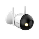 Camara IP Bullet Dahu Dh-F4C-LED 4Mpx/Full Color/Microfono Integrado/30 Mts De Luz Visible/Ranura Para MicroSD/Ia Con Deteccion De Humanos/IP67