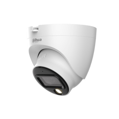 Dahua Hac-Hdw1239Tlqn-A-LED – Camara Domo De 2 Megap/ Full Color/ Lente De 2.8 Mm/ 107 Grados / 20 Metros De Iluminación/ Microfono Integrado/ IP67 –