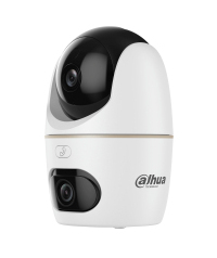 Camara IP Pt Dual Dahua Dh-Hpt1339Dd-Stw-3E2-Il 6Mpx/2 Lentes De 2K/30 Ir Y Luz Visible/Boton De Llamada/Audio 2 Vias/Deteccion De Humanos Y Mascotas