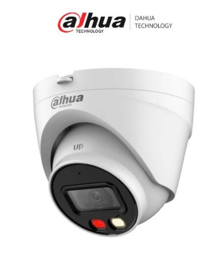 Dahua Dh-Ipc-Hdw1439V-A-Il Cámara IP Eyeball 4 Mp/Iluminador Dual Inteligente/ Detección Humana/ Ir Led30M/ 2.8 Mm/ H.265+/ 94°/ Micrófono / PoE/ IP67 –
