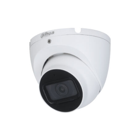 CAMARA IP DOMO DAHUA DH-IPC-HDW1830T-S6 4K/8MP LENTE DE 2.8 MM/105° DE APERTURA/MICROFONO INTEGRADO/IR DE 30 METROS/METALICA/H.265/IP67/DWDR/POE