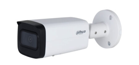 Camara IP Bullet Dahua Dh-Ipc-Hfw2841T-As 8Mpx 4K/Lente 3.6Mm/Wizsense/H.265+/Wdr Real/104°/Ir 80 Mts/IP67/E&S De Alarma/Ranura MicroSD/PoE/Smd Plus