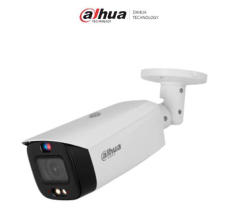 Dahua Dh-Ipc-Hfw3849T1-As-Pv-V2 - Cámara IP Bullet Tioc 4K/ 8 Mp - 2.8Mm/ Dual/ 30 Mts Ir/ Sirena Y Estrobo /Micrófono, Ranura MicroSD/ PoE