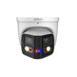Dahua Ipc-Pdw3849-A180-As-Pv Cámara IP Wizsense Eyeball Con Multivisión En Dos Sensores De 4Mp - 180°. Ir De 25 M, LED De 20 M, Eptz, Micrófono IP67