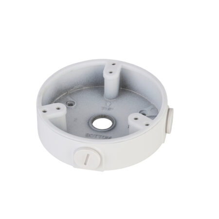 Caja De Conexiones Dahua Dh-Pfa137 Compatible Con Series/T3A/Hdw8/Hdw7/H Dbw4/Sd22/D3A/H Dbw6/Hasta 1Kg/Para Camaras Mini Domo/Con Anclaje En 3 Puntos/Blanco