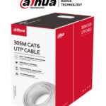 Bobina De Cable Utp 100 Cobre / Categoria 6 / Color Blanco / Interior / 305 Metros / Redes / Video Nb -