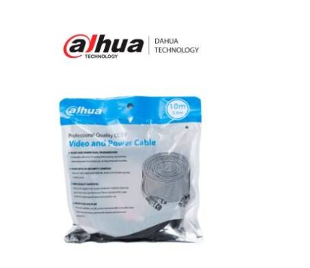 Cable De Video Y Energia Dahua Dh-Pfm942I-10-5/10M/Color Negro