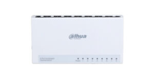 SWITCH DE 8 PUERTOS 10/100 DAHUA DH-PFS3008-8ET-L, DISEÑO COMPACTO/CAPA 2/SWITCHING 1.6GBPS/VELOCIDAD DE REENVIO DE PAQUETES 1.19 MBPS