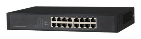SWITCH GIGABIT DE 16 PUERTOS NO ADMINISTRABLE DAHUA DH-PFS3016-16GT CARCASA METALICA