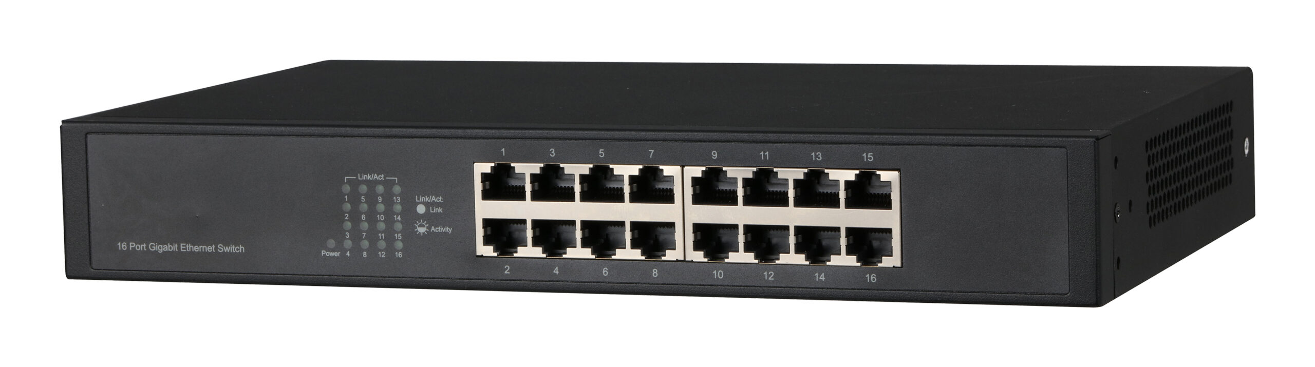 SWITCH GIGABIT DE 16 PUERTOS NO ADMINISTRABLE DAHUA DH-PFS3016-16GT CARCASA METALICA
