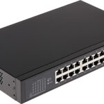 SWITCH GIGABIT DE 24 PUERTOS NO ADMINISTRABLE DAHUA DH-PFS3024-24GT CARCASA METALICA