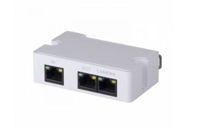 Extensor PoE Y PoE Plus Pasivo Dahua Dh-Pft1300, 2 Puertos, Conexion En Cascada Hasta 300 Mts, 2 Puertos Fast Ethernet