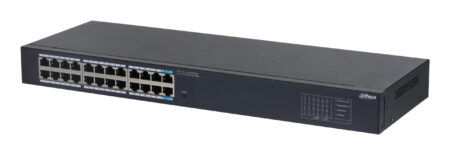 Switch Gigabit Dahua Dh-Sg1024 24 Puertos 10/100/1000/No Administrable/48 Gbit/S/Color Negro