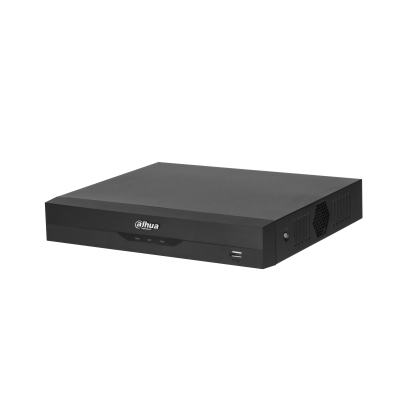 Dvr De 4 Canales Dahua Dh-xvr5104hs-i3, 5mp/h.265+/+2 Canales Ip/hasta 6 Canales Ip/1 Canal De Reconocimiento Facial/1 Ch Proteccion Perimetral