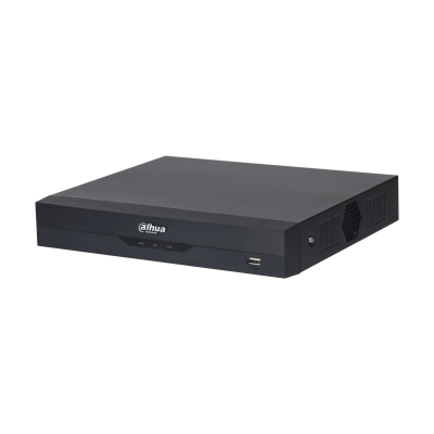 Dvr16 Canales Dahua Dh-xvr5116hs-i3, 5 Mpx/16 Ch Hdcvi +8 Ip/hasta 24 Canales Ip/2 Canales De Reconocimiento Facial/h.265+/1 Sata/proteccion Perimetral/soporta Cvi/ahd/tvi/cvbs E Ip