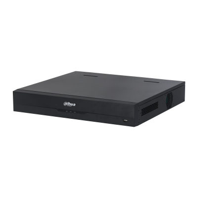 Dvr 32 Canales 4k Dahua Dh-xvr5432l-4kl-i3, H.265+, Hasta 32 Canales Ip, 2 Canales De Reconocimiento Facial, Codificacion Ia, 4 Bahias Para Discos Duros