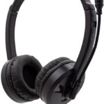 Auriculares HP De Oficina Para Pc Dhe-8009 Manos Libresauriculares Auriculares HP - Jack 3.5, 1.9 Mts Largo