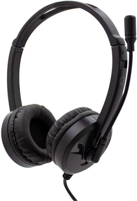 Auriculares HP De Oficina Para Pc Dhe-8009 Manos Libresauriculares Auriculares HP - Jack 3.5, 1.9 Mts Largo