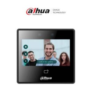 CONTROL DE ACCESO CON RECONOCIMIENTO FACIAL DAHUA DHI-ASI3213A-W PANTALLA 4.3"/3000 ROSTROS/5000 TARJETAS MIFARE/50 ADMINISTRADORES/300,000 REGISTROS/FACT NB