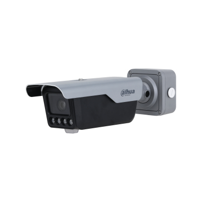 Camara IP Lpr Dahua Dhi-Itc413-Pw4D-Z1 4Mpx/Lente Motorizado 2.7-12Mm/4 Iluminadores De 10M/PoE/Wdr/H.265/IP67/E/S De Alarma Y Audio