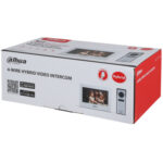 Kit De Videoportero Hibrido Dahua Dhi-Kth01/1.3Mp/Frente De Calle Analogico Con Camara/Monitor Touch De 7" WiFi/4 Hilos Al Frente De Calle/Soporta Camaras IP/Compatible App Dmss/Apertura Remota Puerta