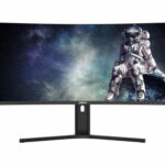 MONITOR 34'' DAHUA DHI-LM34-E330CA/LED/CURVO/3440X1440/HDMI/DP/180HZ/COLOR NEGRO