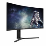 Monitor 34'' Dahua Dhi-Lm34-E330Ca/LED/Curvo/3440X1440/HDMI/DP/180Hz/Color Negro
