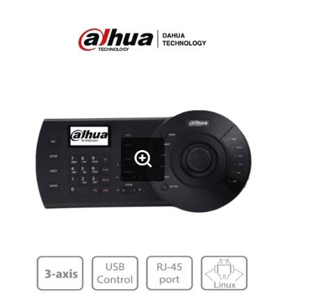 Dahua Nkb1000-E – Teclado Controlador IP Con Joystick Para Ptzs Analogicas E IP/ Control De Dvrs Y Nvrs/ Pantalla LCD/ Rj-45 –