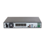 Nvr 16 Canales Dahua Dhi-Nvr4416-16P-Ei, 8Mpx/16 Puertos PoE Af/At/Para 4 Discos Duros/1 Canal De Reconocimiento Facial/USB 2.0,/-45