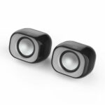 Bocinas HP Dhs-2111 Bocina 2.0 Multimedia HP Rated Power: 2X 3W Conexión: 3.5 Mm Jack (Audio), USB (Power) / Power Supply: USB (5V)