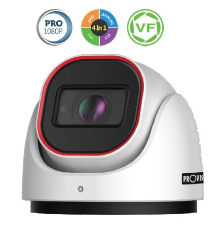 Camara Domo Ahd 2 Mp(Ahd/Tvi/Vci), 700 Tvl (Cvbs), Lente Vf 2.8-12Mm (88°-33°), Ir Hasta 40 Mts, Blc, Hlc, Coc, IP67