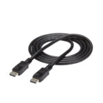 Cable C/Cierre De Seguridad Displayport M-M De 1.8 Metros
