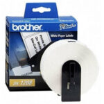 Etiqueta Brother Dk1208 Precortada/38Mmx90.3Mm/400 Etiquetas/Blanco