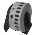 Etiqueta Blanca Continua De Papel Brother Dk2210 De 29 Mm De Ancho X 30.4 Mts De Largo. Impresión En Negro. Ql800 / Ql810W / Ql1110Nwb. -